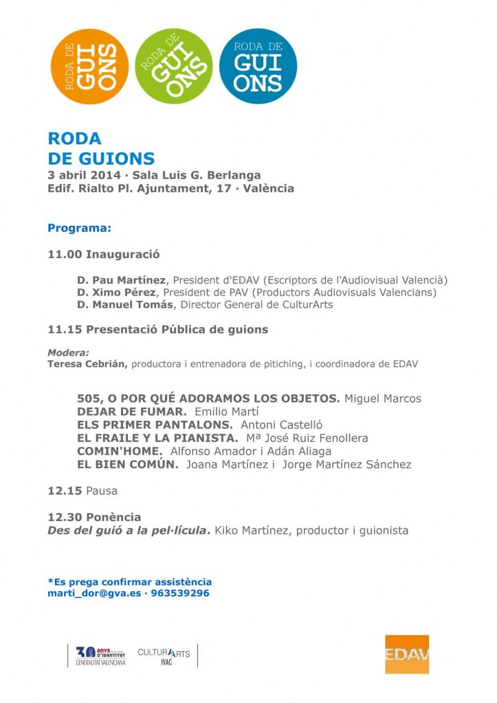 Programa Rueda de guiones copia