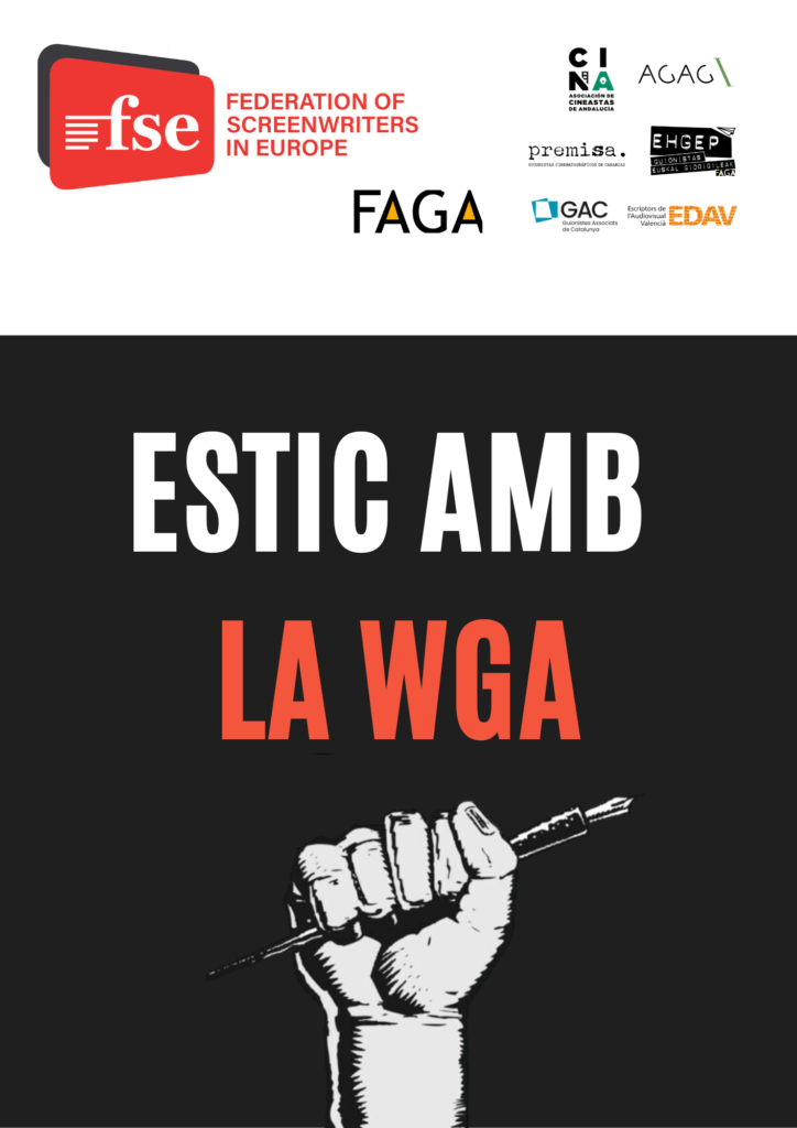 EDAV AMB ELS GUIONISTES DE LA WGA EN VAGA